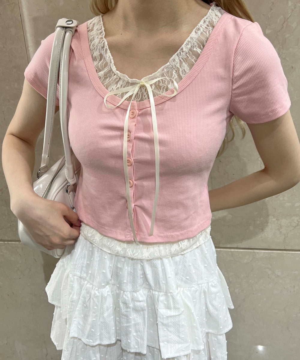 ピンク モデル：160㎝ F着用