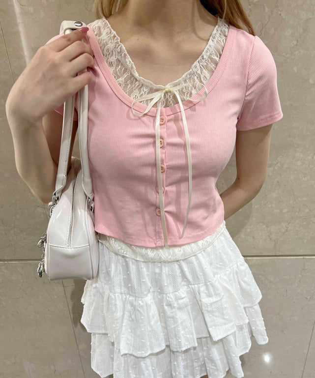 ピンク モデル：160㎝ F着用