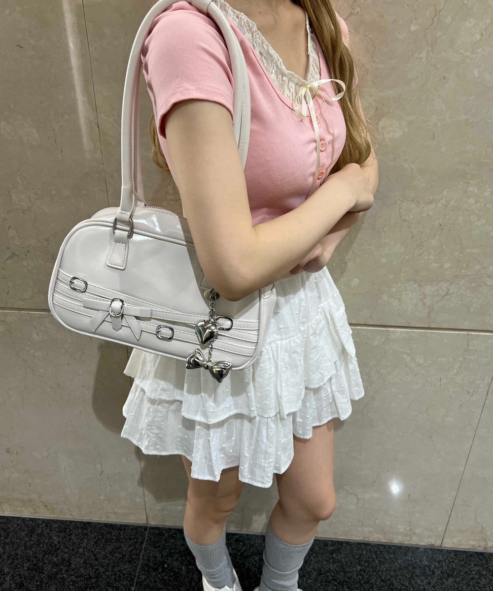 ピンク モデル：160㎝ F着用