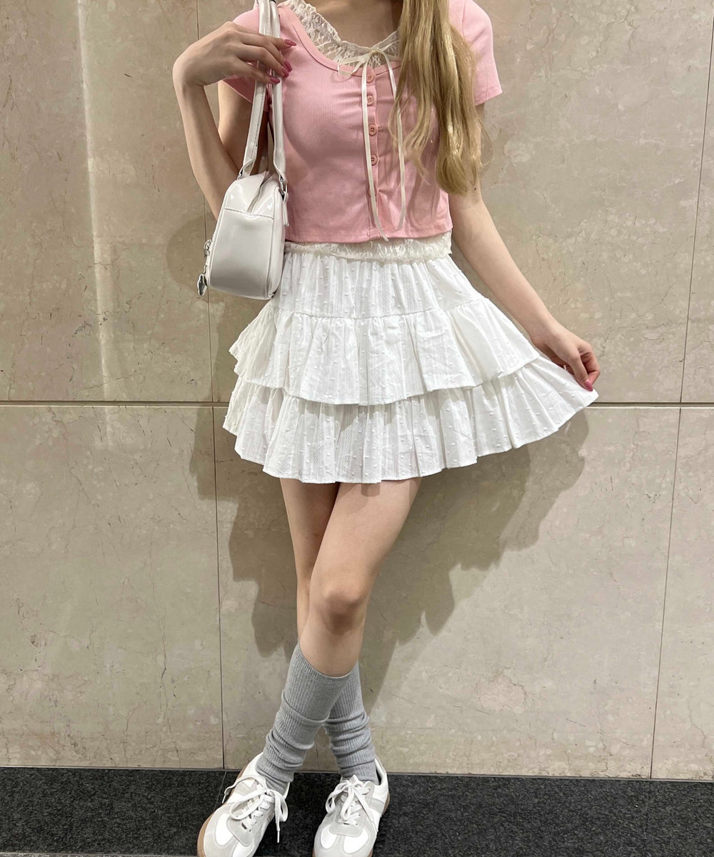 ピンク モデル：160㎝ F着用