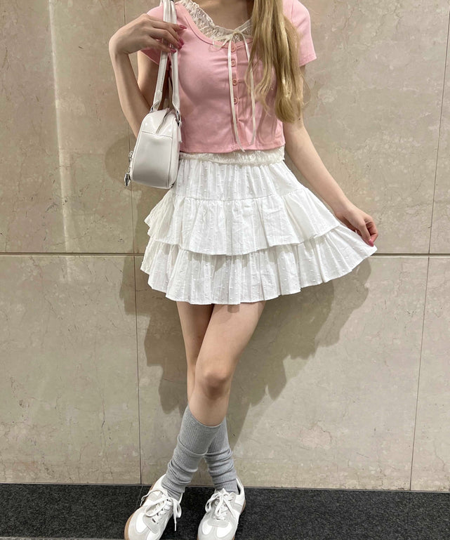 ピンク モデル：160㎝ F着用