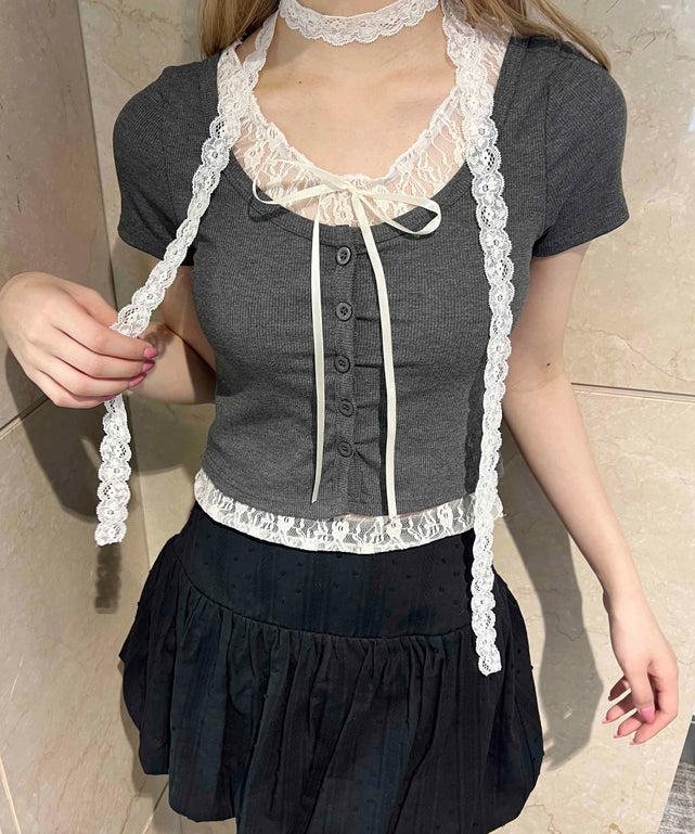 グレー モデル：160㎝ F着用