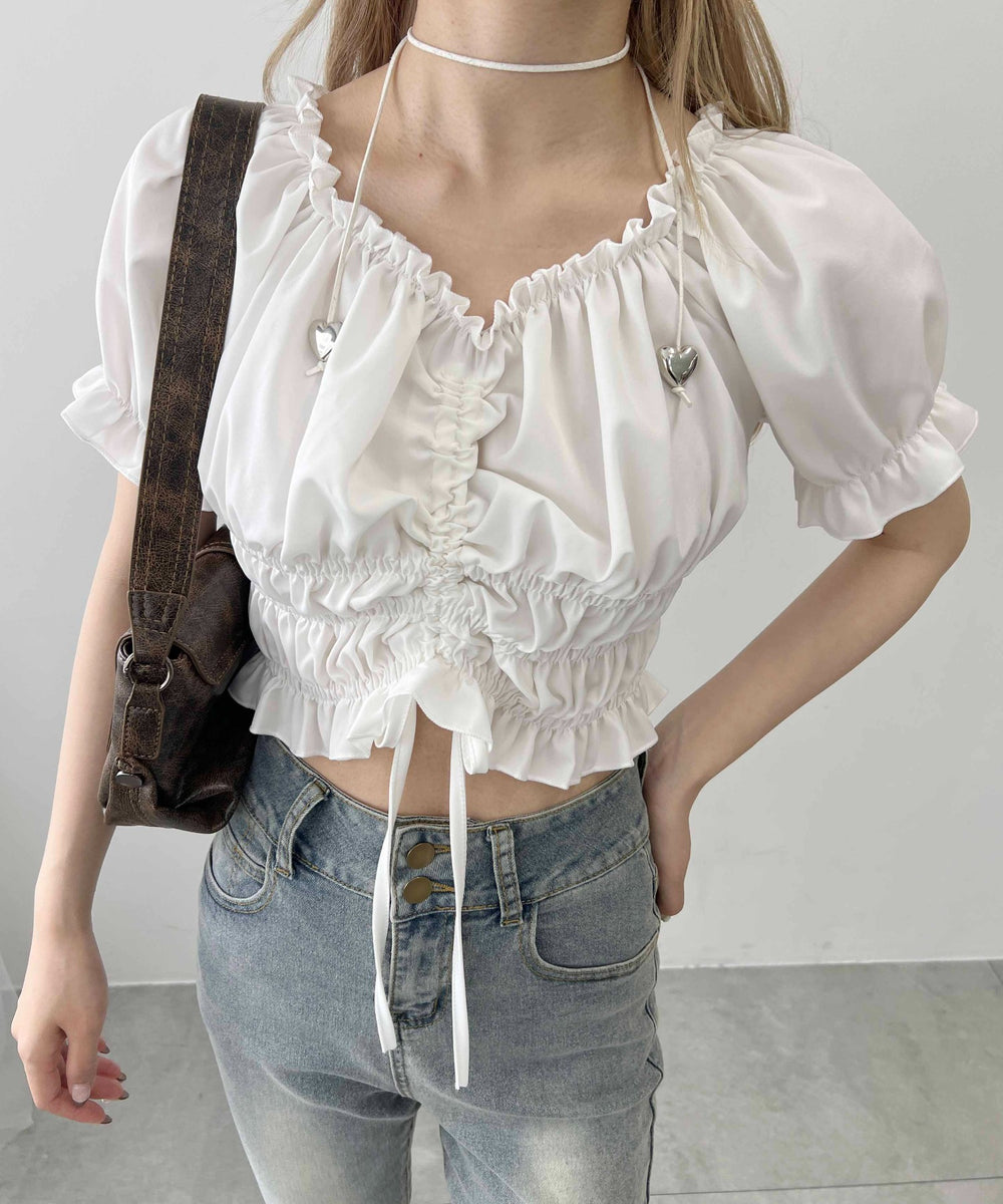 ホワイト モデル：160㎝ F着用