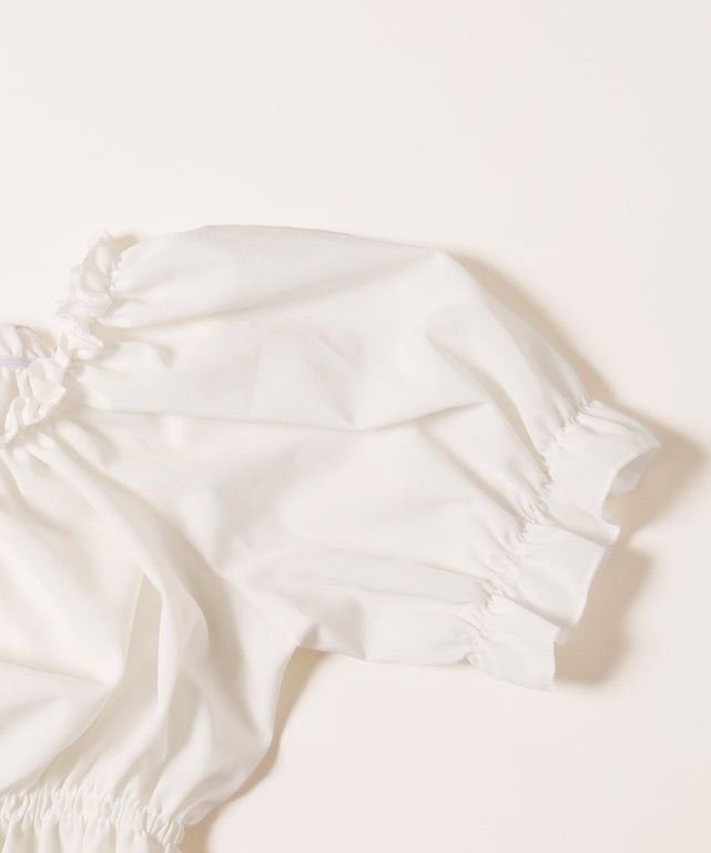 2WAYドロスト半袖ブラウス