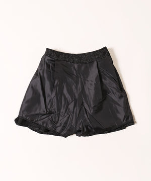 ベルト付きサマーツイードスカート