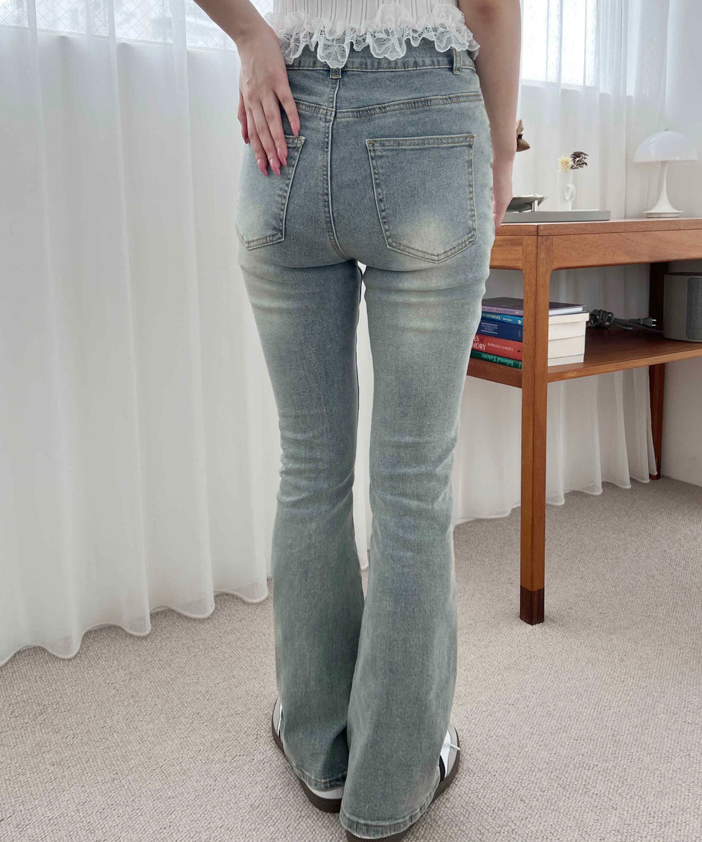 デニム モデル：160㎝ F着用