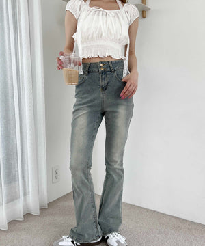 デニム モデル：160㎝ F着用