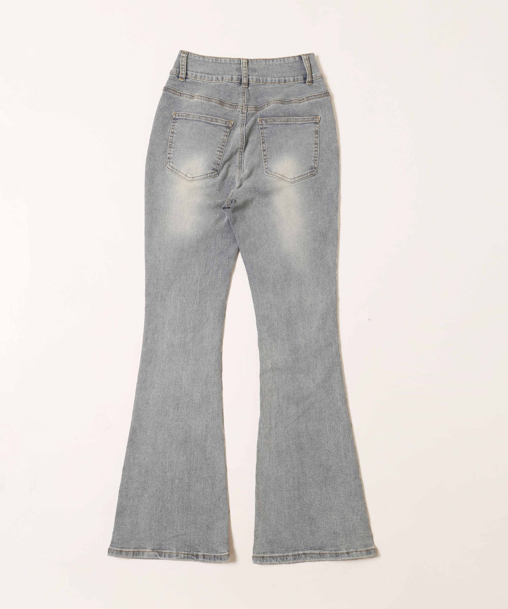 ストレッチフレアパンツ