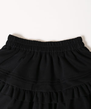 カットティアードフリルスカート