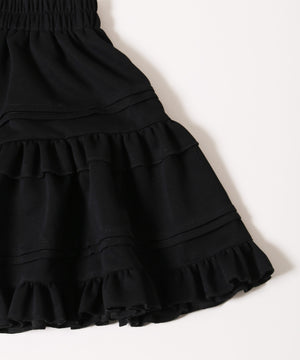 カットティアードフリルスカート