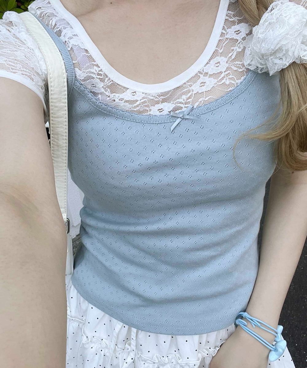 ブルー モデル：160㎝ F着用