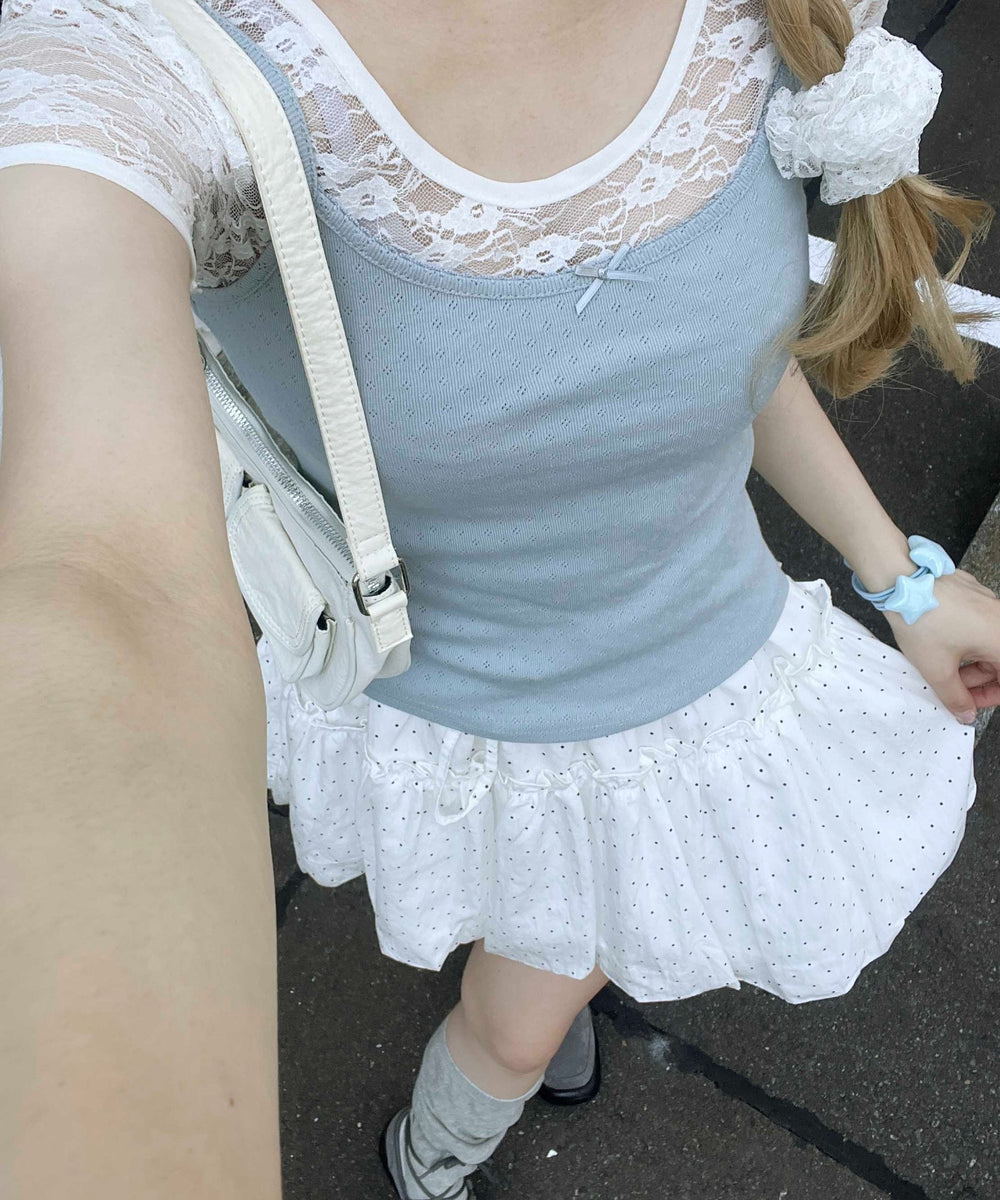 ブルー モデル：160㎝ F着用