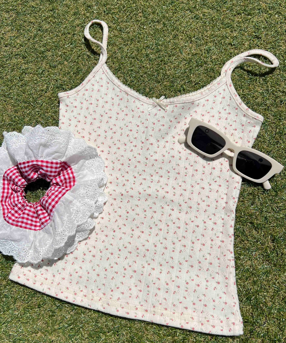 ハリヌキデザインキャミソール