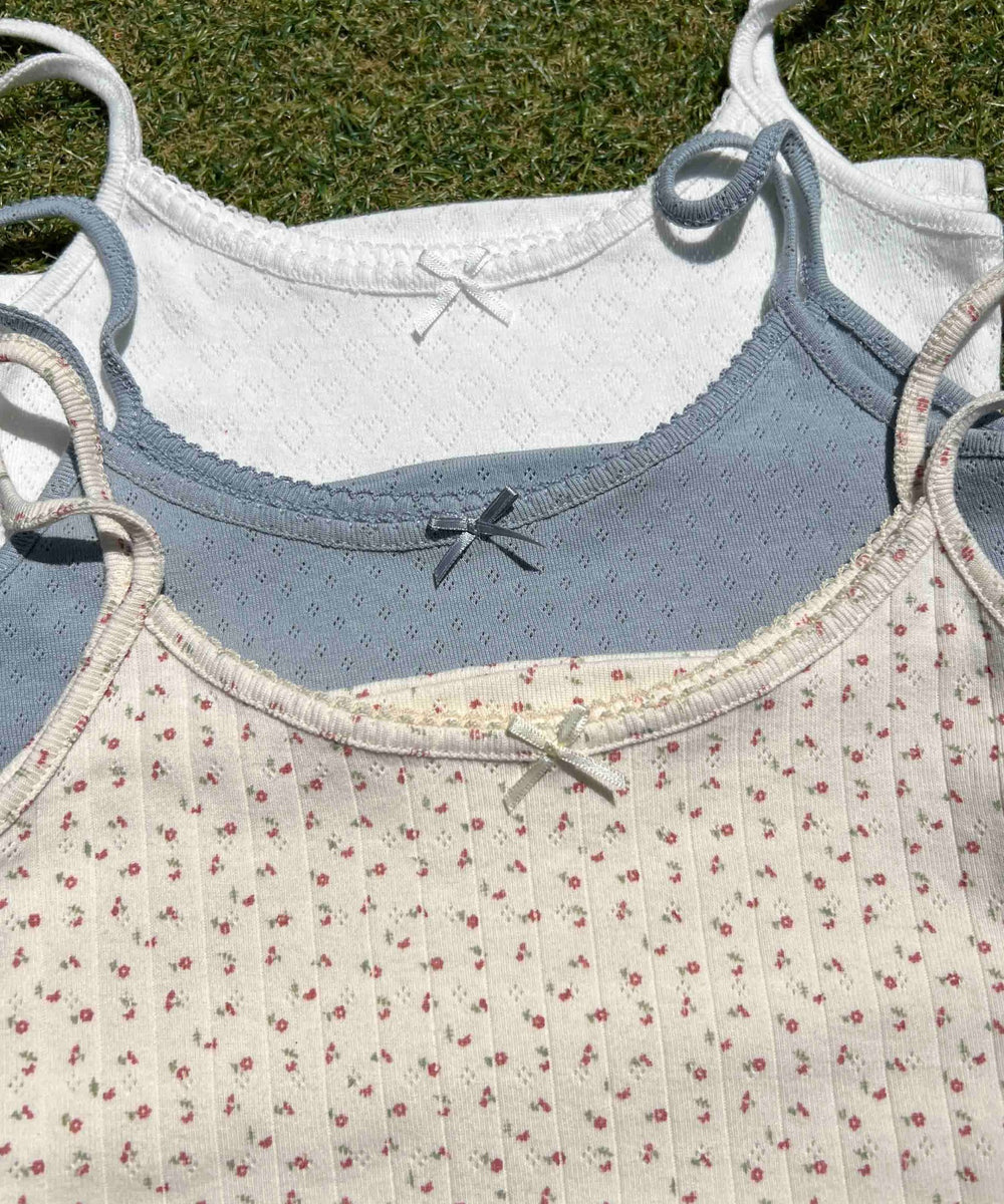 ハリヌキデザインキャミソール