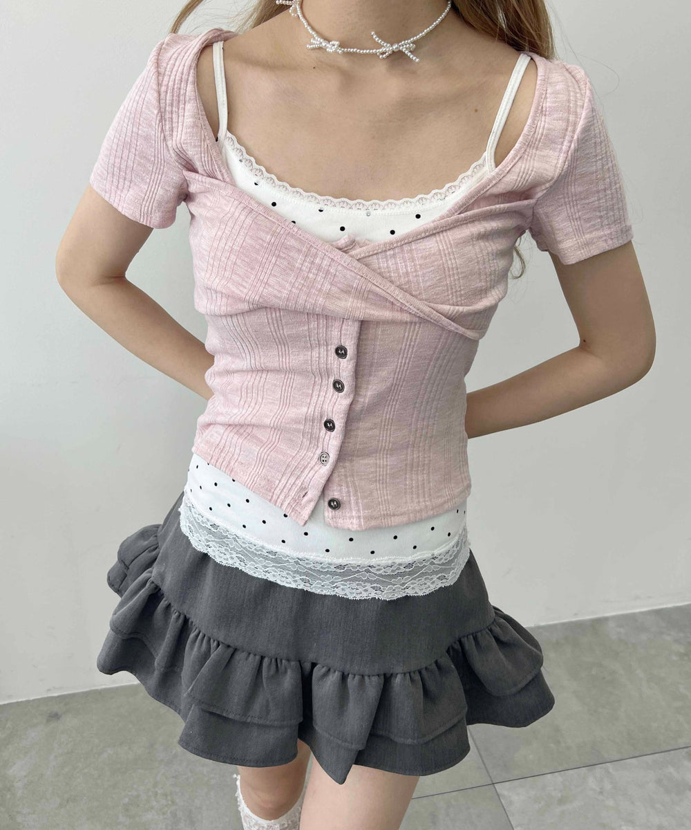 ホワイト モデル：160㎝ F着用