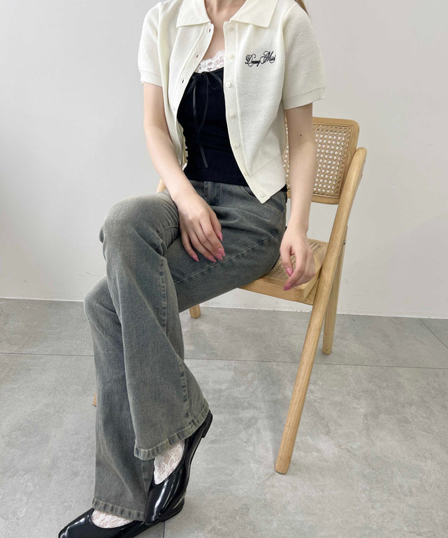 ホワイトアイボリー モデル：160㎝ F着用