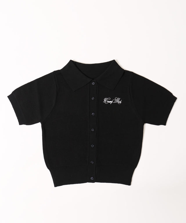 今季完売【新品】ハグオーワー フリルスリーブニットカーディガン black tops | HUG O WaR ONLINE STORE