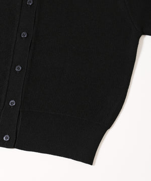 ガーリーロゴニットカーディガン