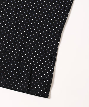 チョーカーデザインドットトップス