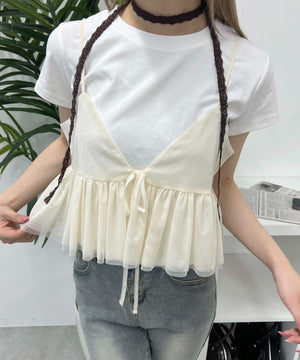 ホワイトアイボリー モデル：160㎝ F着用