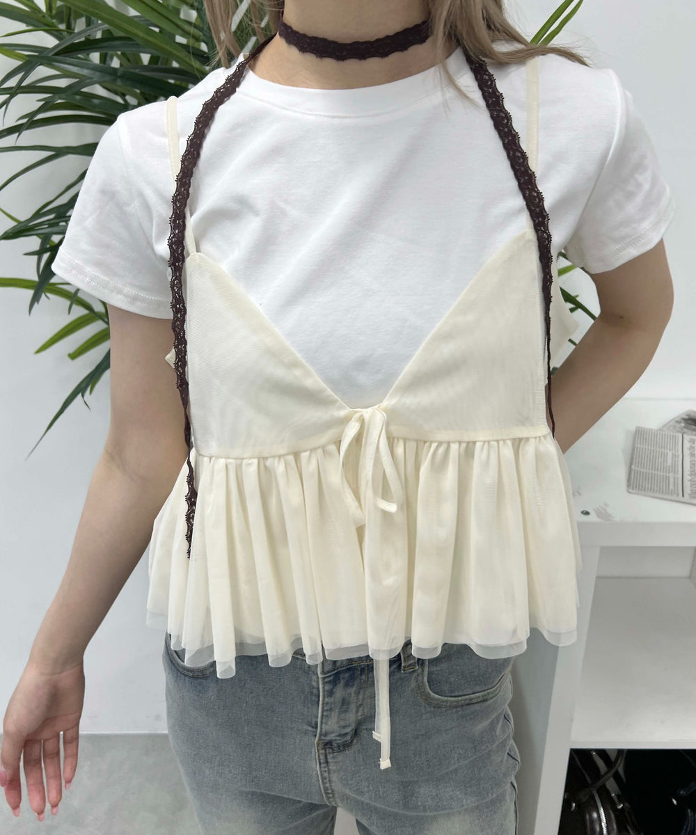 ホワイトアイボリー モデル：160㎝ F着用