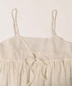フロントリボンチュールキャミソール