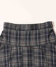 チェックボックスプリーツスカート