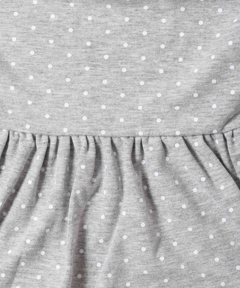 ドットティアードスカート