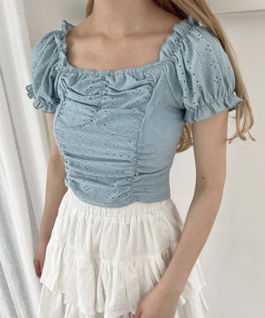 ブルー モデル：160㎝ F着用