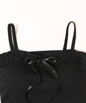 フリルパイピングキャミソール