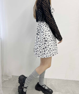 ホワイト モデル：160㎝ F着用