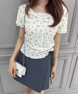 ホワイトアイボリー モデル：154㎝ F着用