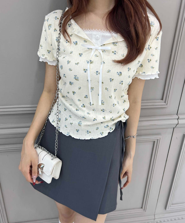 ホワイトアイボリー モデル：154㎝ F着用