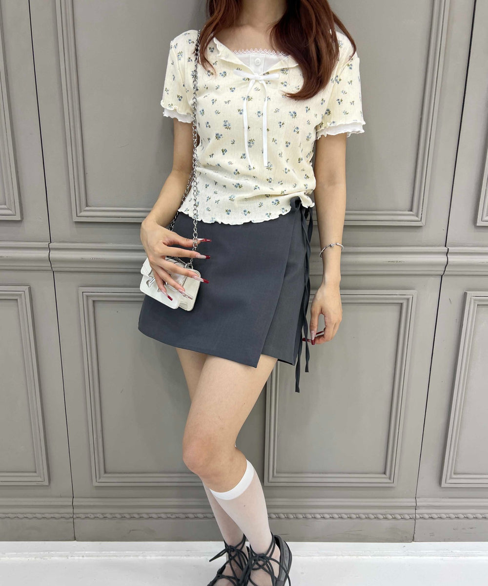 ホワイトアイボリー モデル：154㎝ F着用