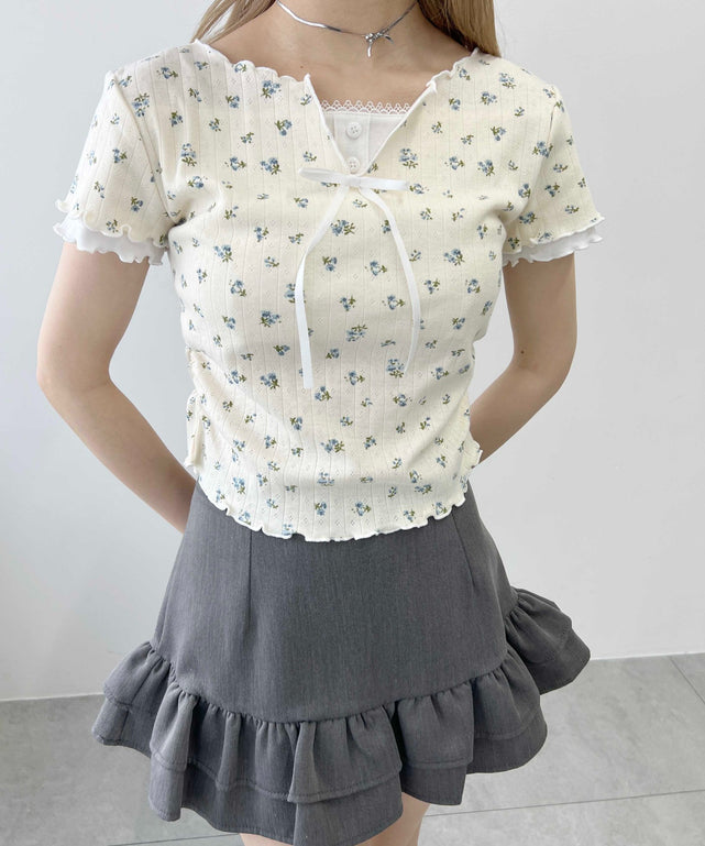 ホワイトアイボリー モデル：160㎝ F着用