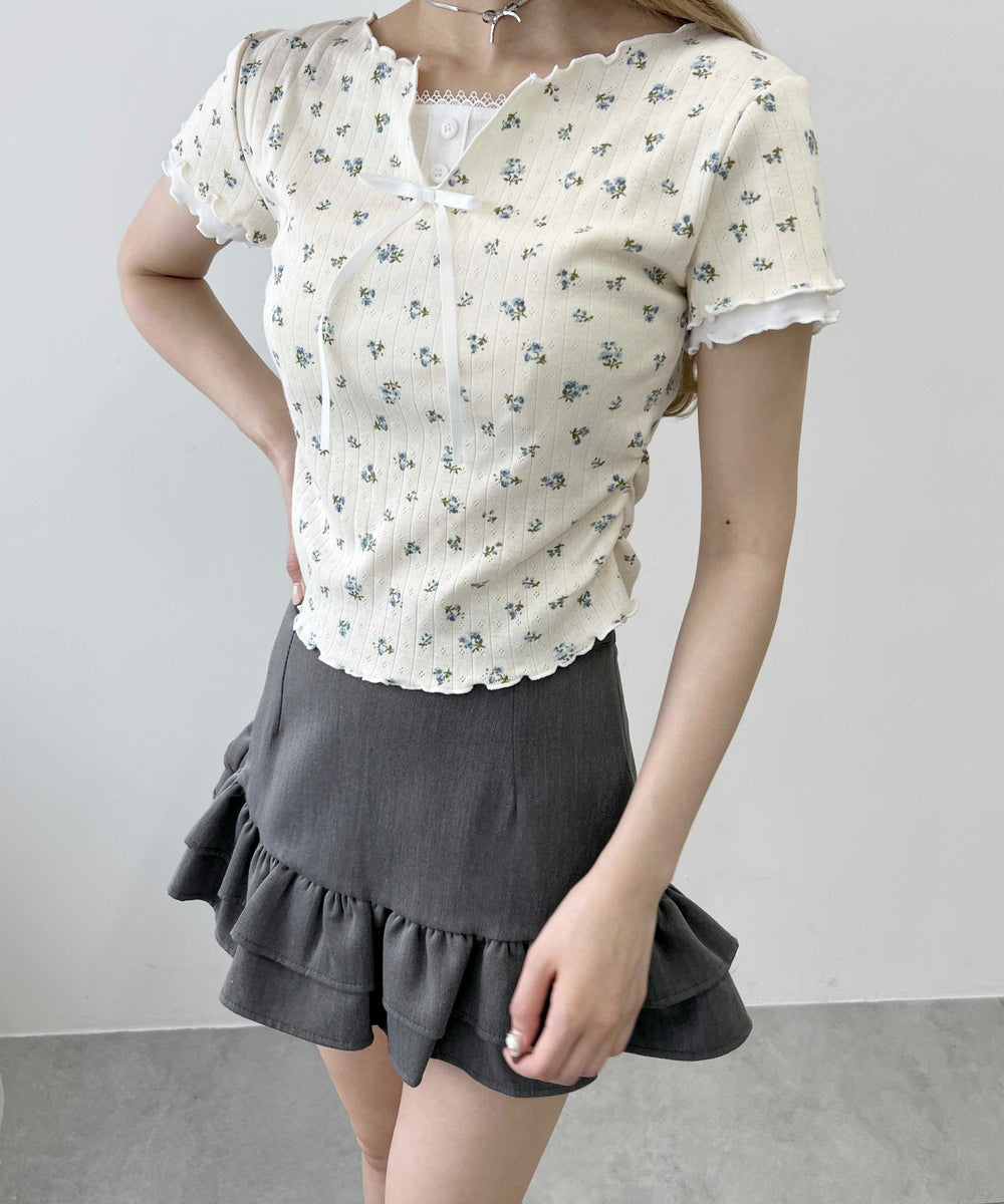 ホワイトアイボリー モデル：160㎝ F着用