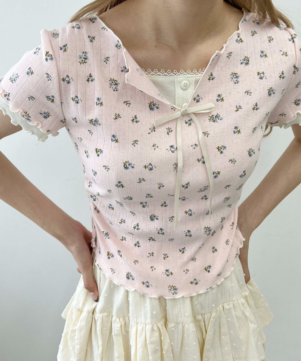 ピンク モデル：160㎝ F着用