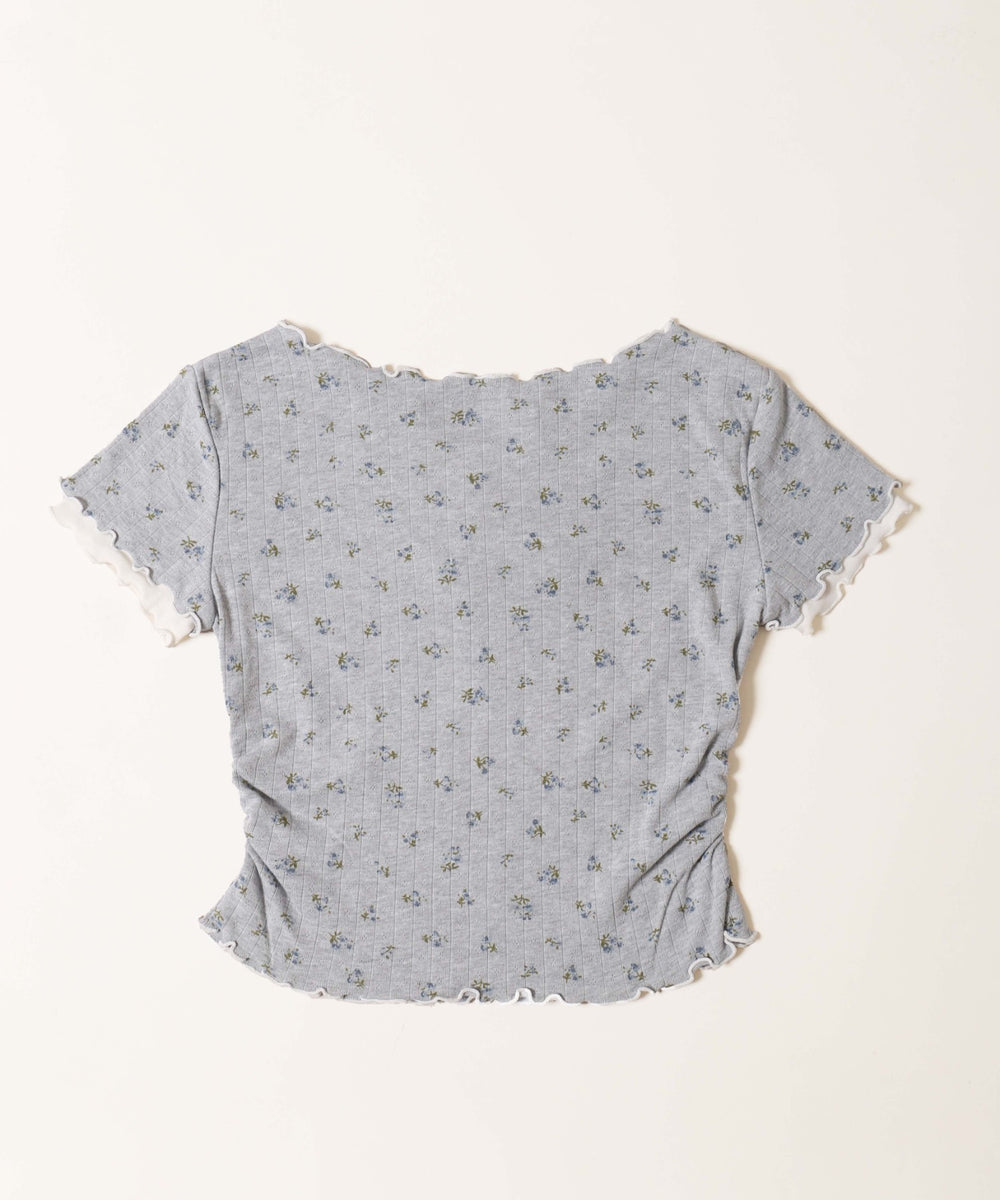 フラワーレイヤードメロウトップス