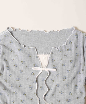 フラワーレイヤードメロウトップス