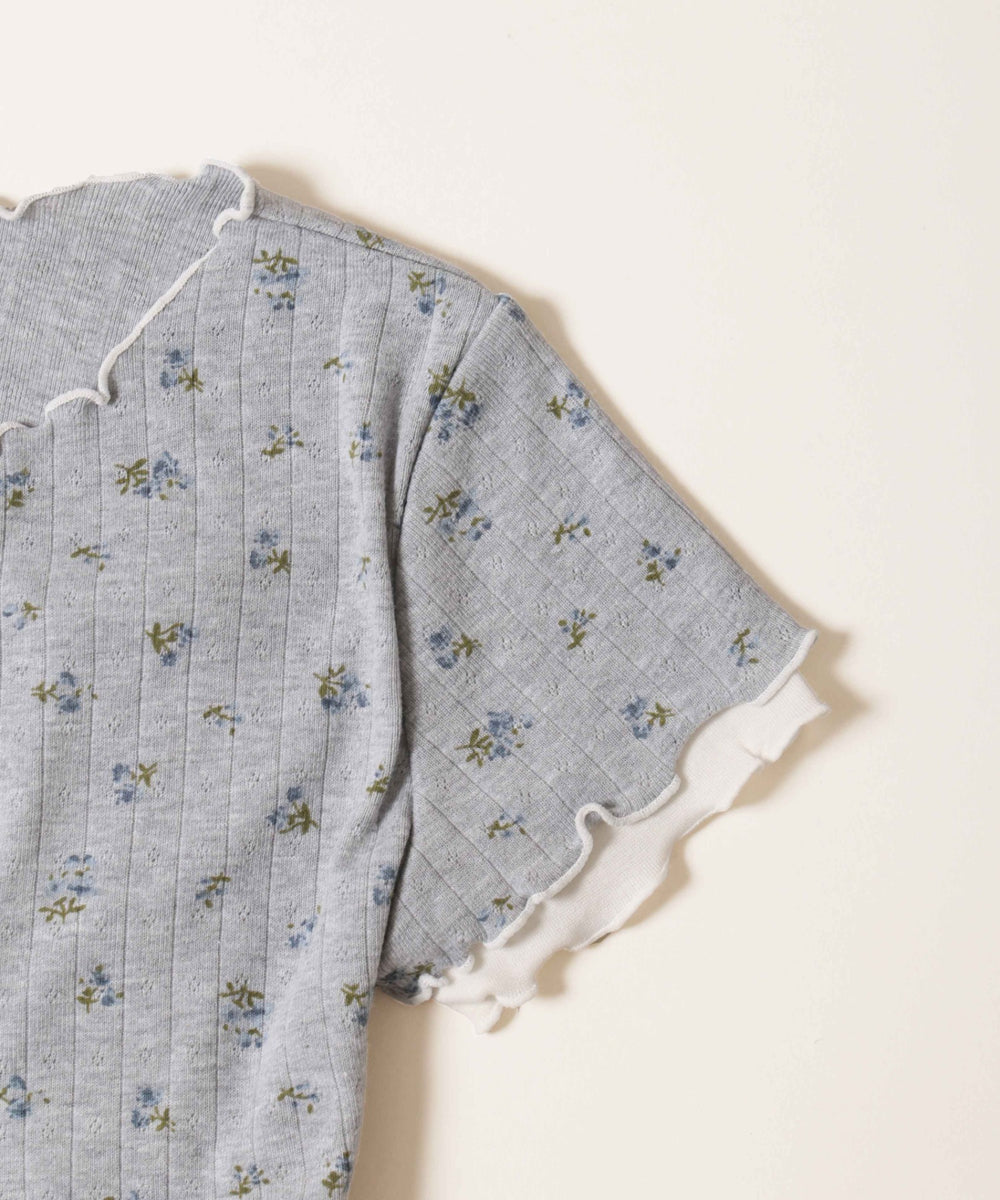 フラワーレイヤードメロウトップス