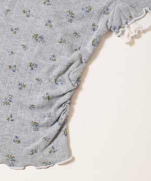 フラワーレイヤードメロウトップス