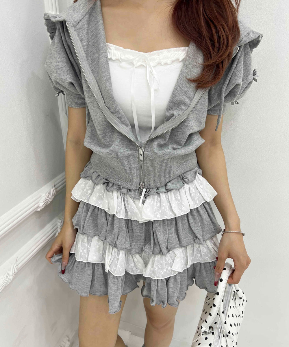 グレー モデル：154㎝ F着用