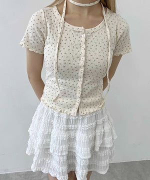 ホワイトアイボリー モデル：160㎝ F着用