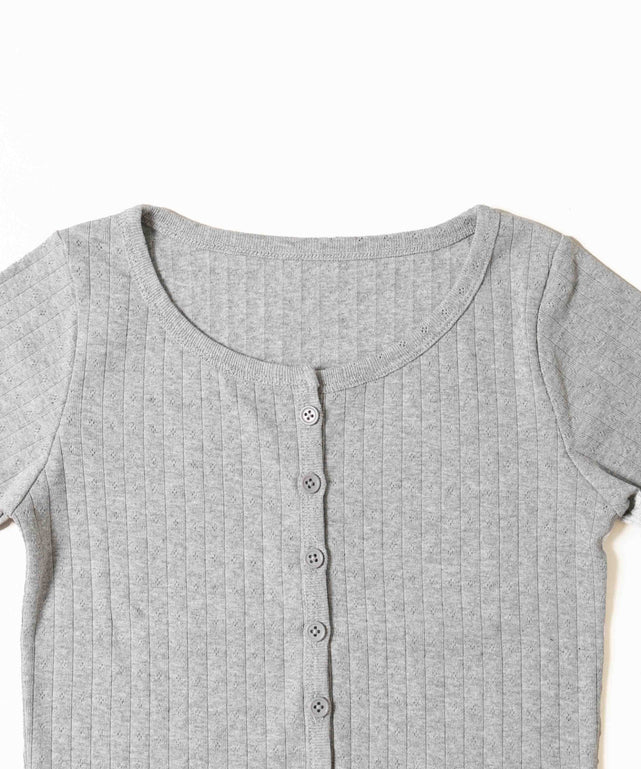 チョーカーセット半袖カーディガン