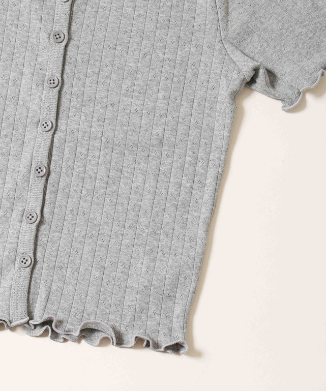 チョーカーセット半袖カーディガン