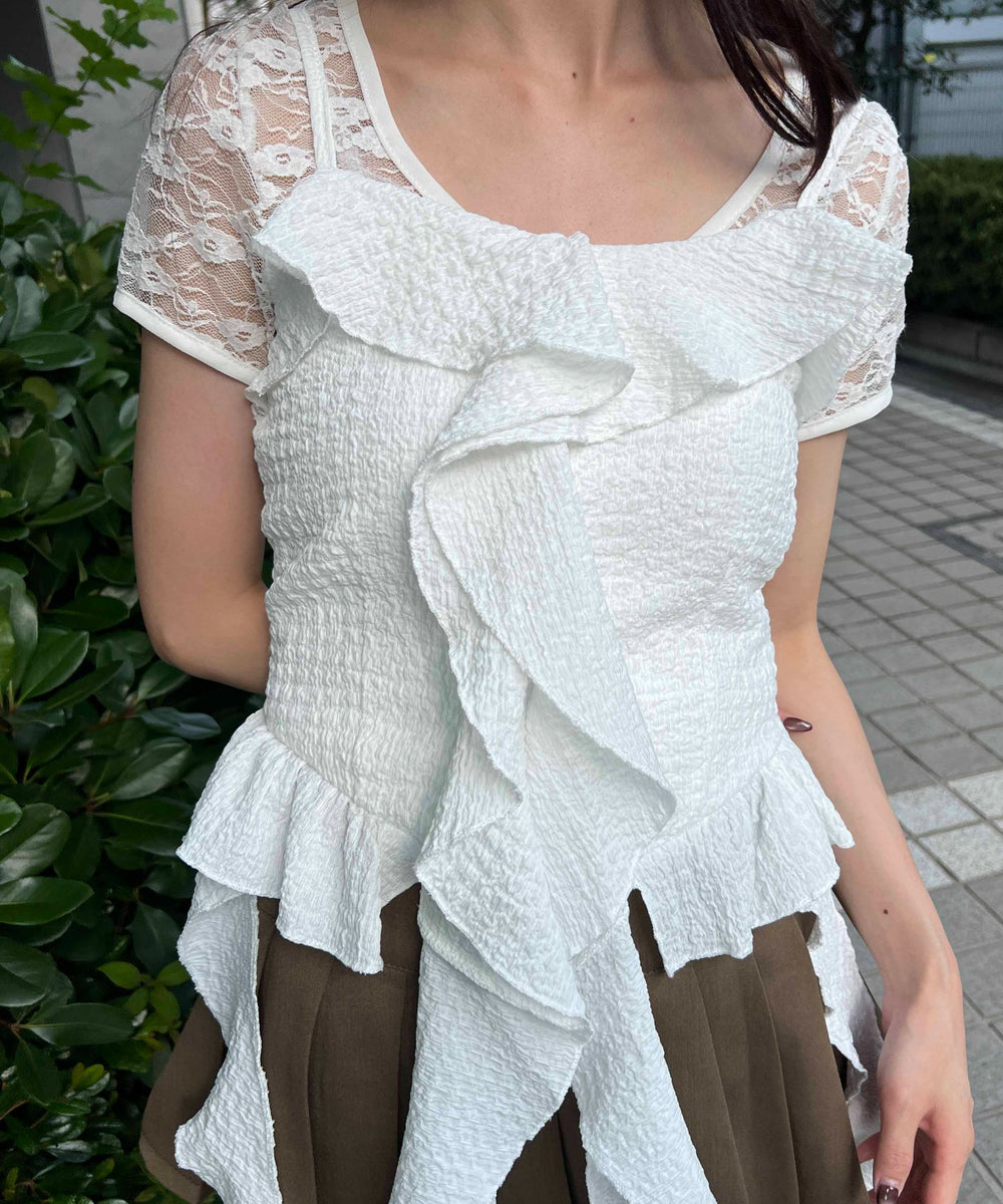 ホワイト モデル：157㎝ F着用