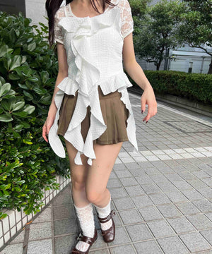 ホワイト モデル：157㎝ F着用