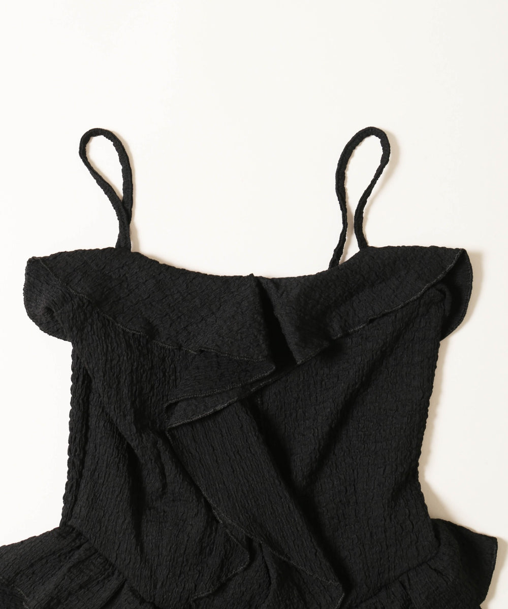 フリルイレヘムキャミソール