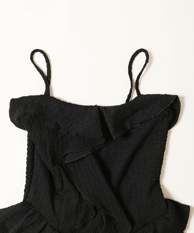 フリルイレヘムキャミソール