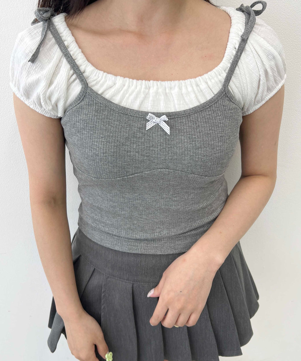 グレー モデル：147㎝ F着用